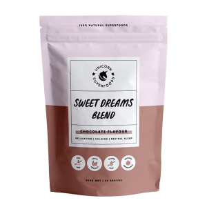 Get the best nights sleep you've ever had with Unicorn Superfoods sweet dream blend