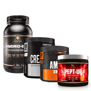 Elite Gym bundle with Pept-up mango vanilla