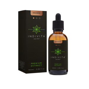 100ml Indivita Bronze Hemp Oil Brisbane Australia Sydney Melbourne