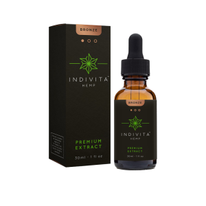 Indivita Hemp Bronze 30ml Bottle Sydney Australia