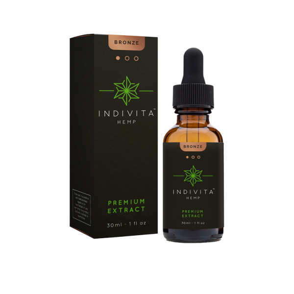 Indivita Hemp Bronze 30ml Bottle Sydney Australia