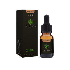 Indivita Bronze Hemp Oil Extract 5ml Sampler Melbourne Australia