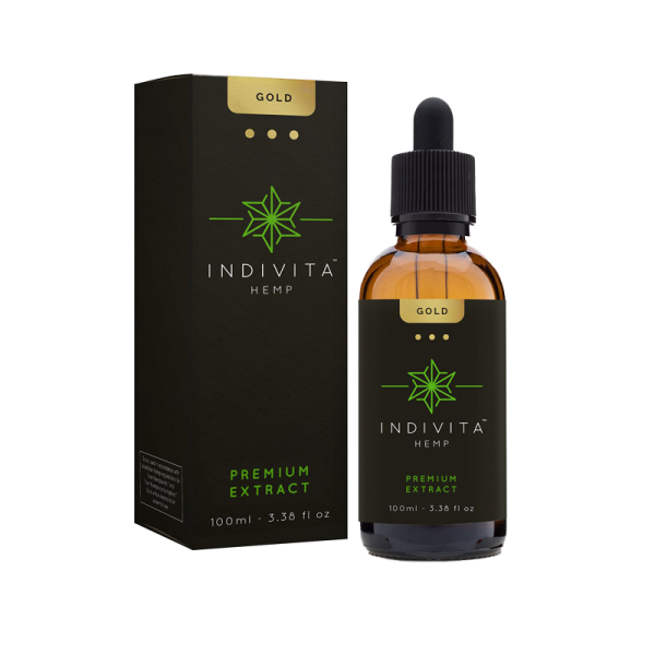 Indivita Hemp Gold Oil Extract 100ml is the finest on the market in Australia. Extreme fast shipping from Melbourne