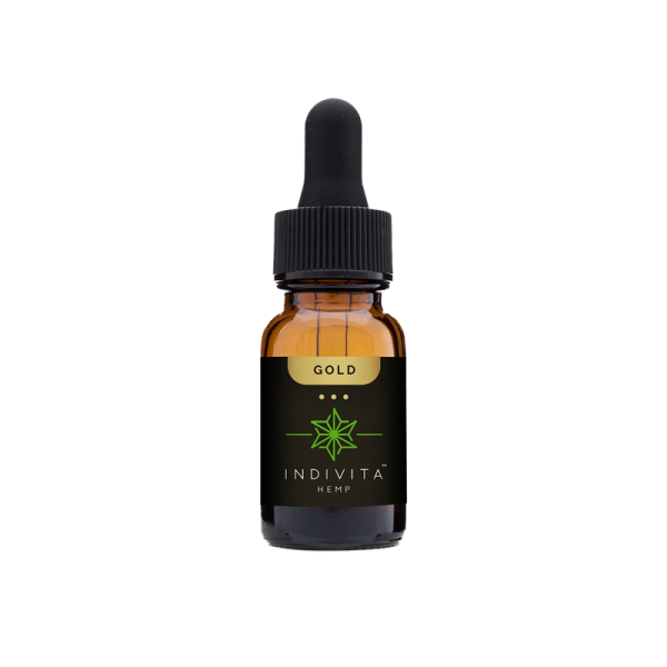 Indivita Hemp Gold 5ml oil extract Melbourne Victoria - Fast Shipping to Sydney, Brisbane & Perth