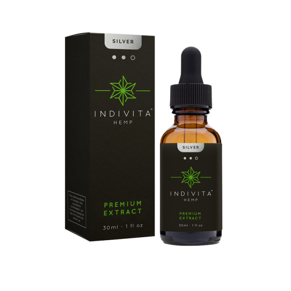 Indivita Hemp Silver - 30ml Oil Perth Australia, Activ Nutrition Melbourne Victoria