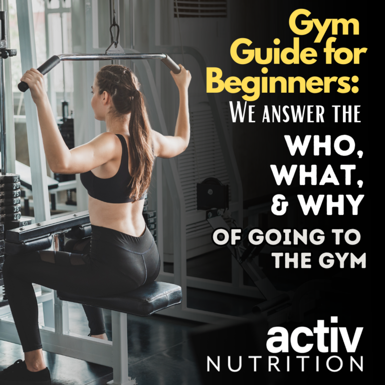 Gym Guide for Beginners: Who, What, and Why You Should Know - Activ ...