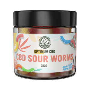 CBD Sour Worm Gummies Australia