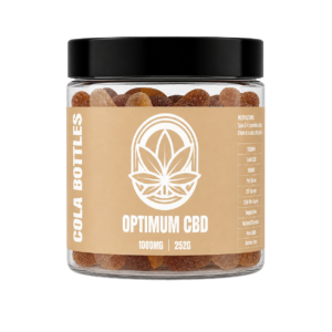 Optimum CBD Cola Bottles 1000mg 252g jar