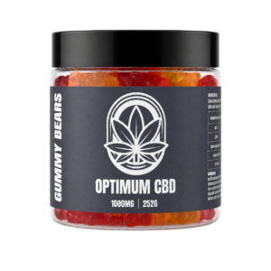 Optimum CBD Gummy Bears 1000mg 252g jar