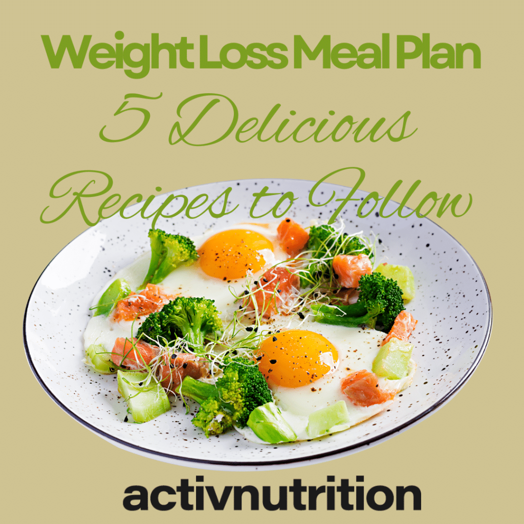 Weight Loss Meal Plan - Activ Nutrition
