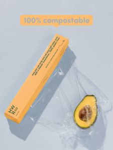 Certified 100% Compostable Cling Wrap | Eco-Friendly, Plastic-Free Food Wrap - How We Roll