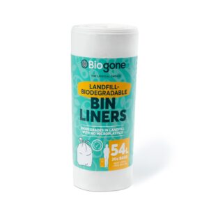 54L Biodegradable Bin Liners – Compostable Kitchen Trash Bags