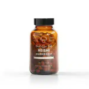 Reishi Mushroom Capsules – 120 Vegan Capsules for Immune Support & Stress Balance