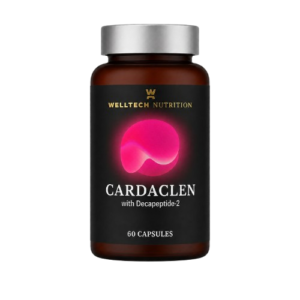 Cardaclen active lifestyle supplement capsules designed to support daily energy, training consistency, and performance nutrition for fitness and exercise routines.