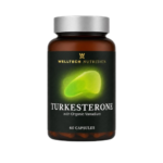 Turkesterone plant-derived ecdysteroid supplement capsules from Ajuga turkestanica designed to support strength, recovery, endurance, and training adaptation.