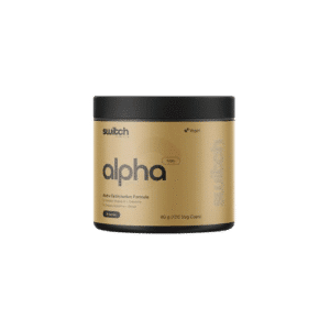 Switch Nutrition Alpha Switch men’s performance supplement with Tongkat Ali, Ashwagandha, Fenugreek, Shilajit, Magnesium and Zinc for testosterone and energy support